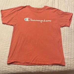 pink champion mens shirt
